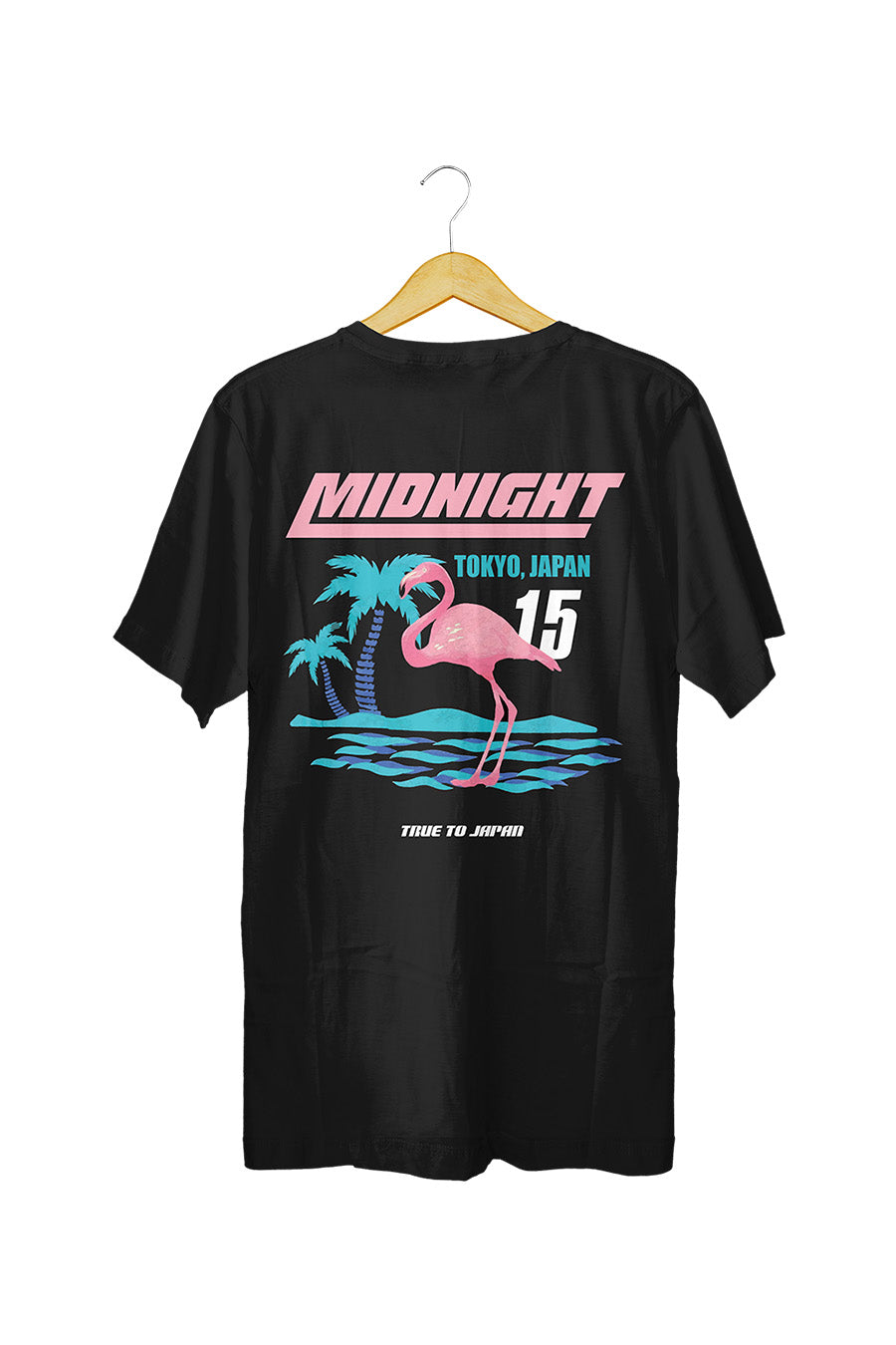 Remera Midnight Flamingo